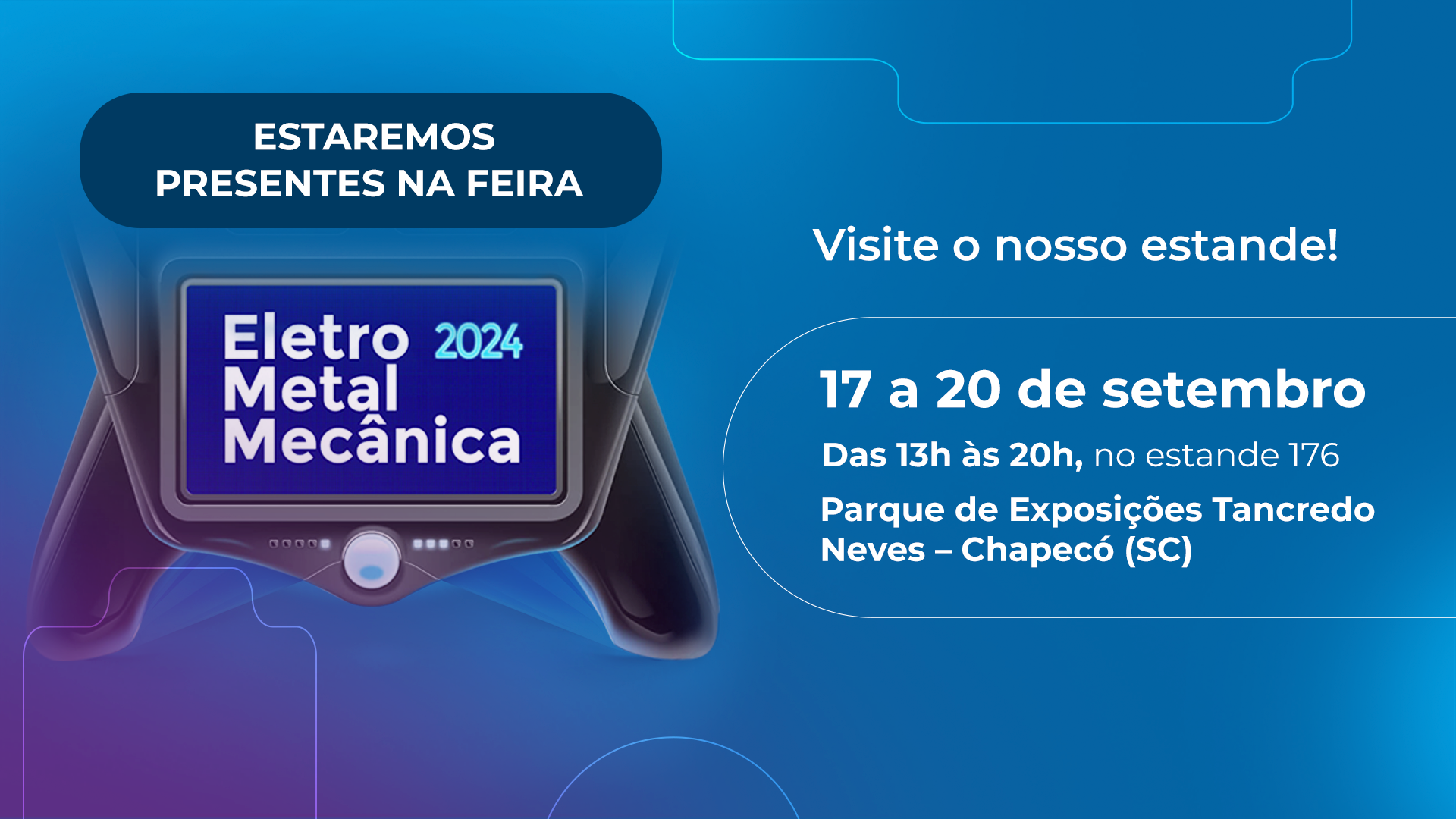 SKA é presença confirmada na Feira Eletrometalmecânica 2024
